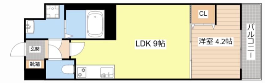 間取図 Favor Court南草津