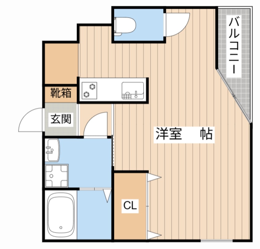 間取図 フォンテーヌ金亀