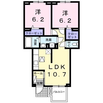 間取図 ラビットレジデンス