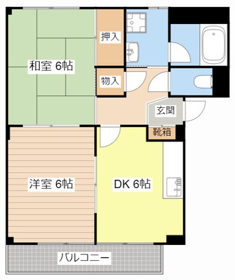 間取図 ジョイパレス西今