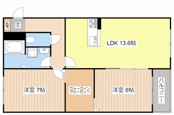 間取図 ハートフルマンション旭森