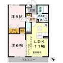 グランフォーレの間取図