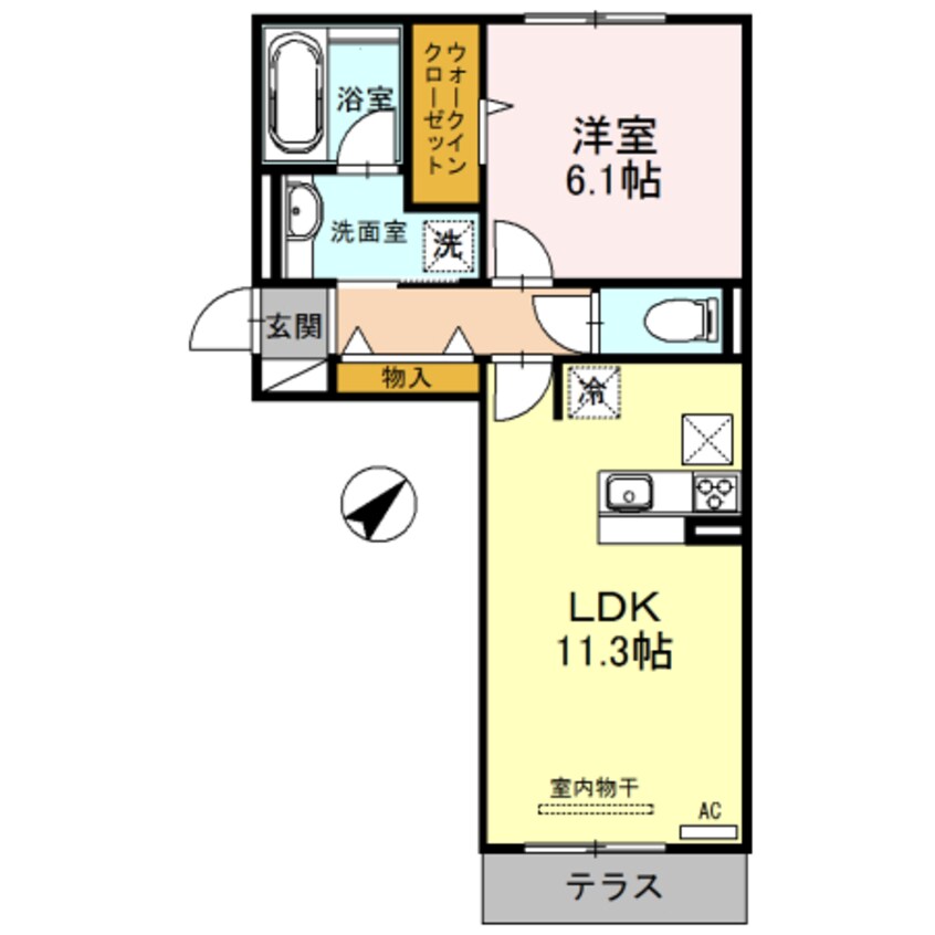 間取図 Le ciel (ル シエル) Ⅰ