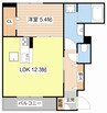 エルヴィラ（Ｂ棟） 1LDKの間取り