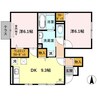 メゾンＴＮ 2DKの間取り