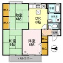 Green Hillの間取図