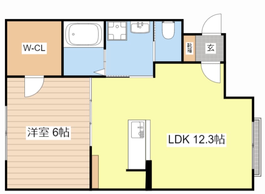 間取図 Sunny Garden