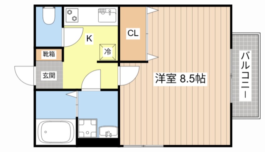 間取図 パークハイム