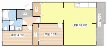間取図 クレセール里内