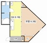 パザパ 1DKの間取り