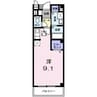 ソレアード　カーサＥ 1Rの間取り