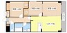 シルクロード 3LDKの間取り