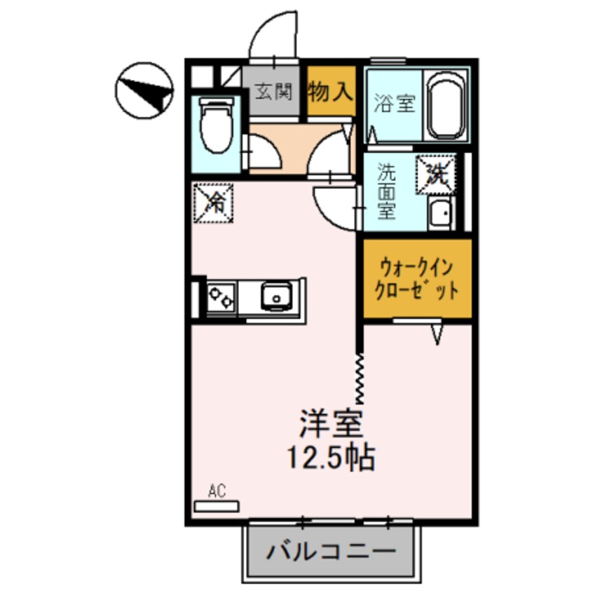 間取図 風花