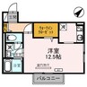 セジュールＳＡＫＡＨＡＮ 1Rの間取り