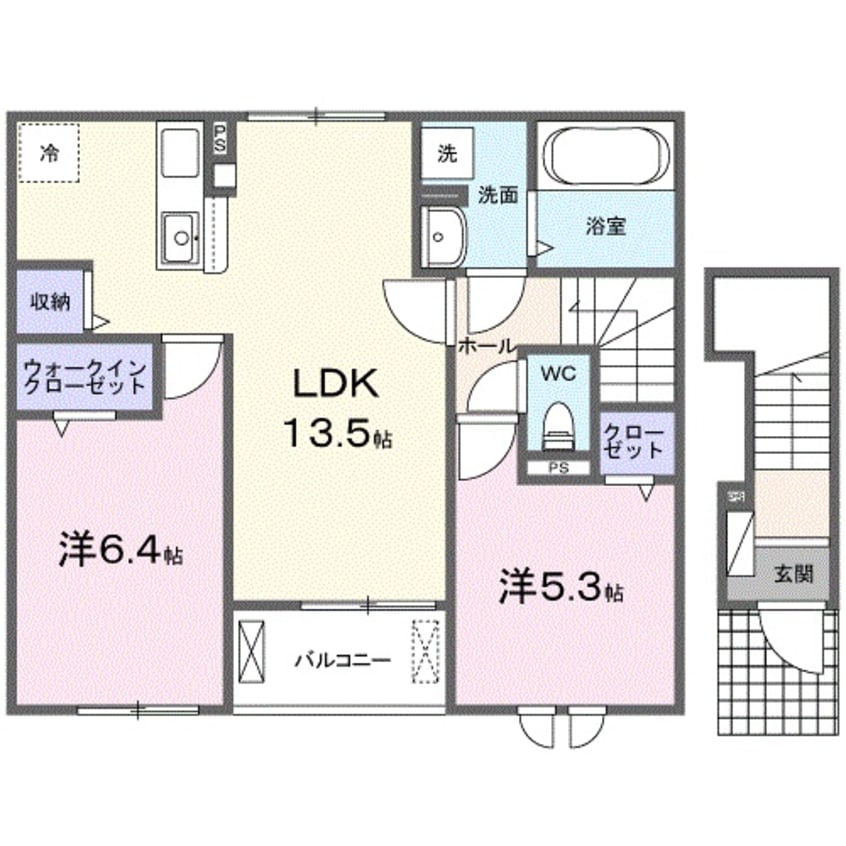 間取図 ブリリアントⅡ