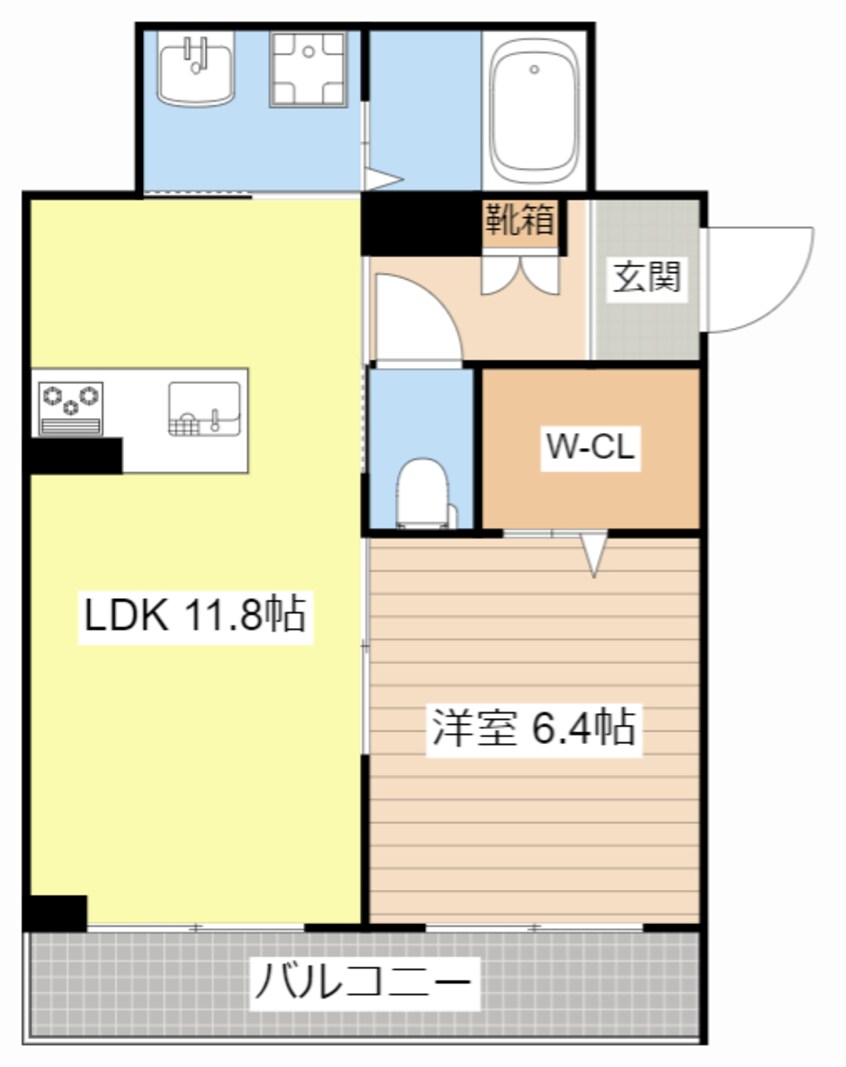 間取図 アルフラット