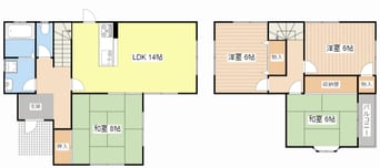 間取図 新旭町太田O邸