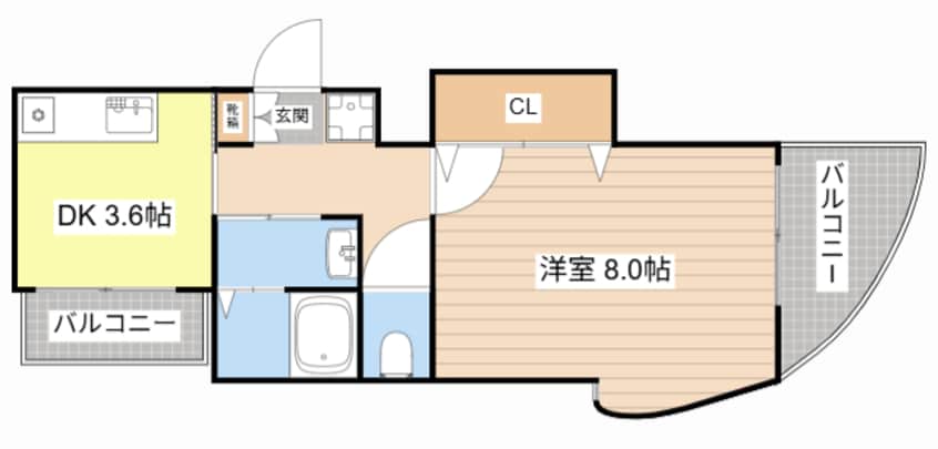 間取図 エバーグリーン植政