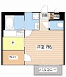 Flat☆21 1Kの間取り