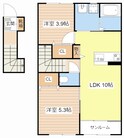 グッドライフステージ南川瀬の間取図