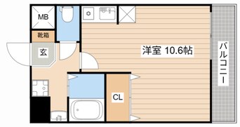 間取図 ミラージュ大津京