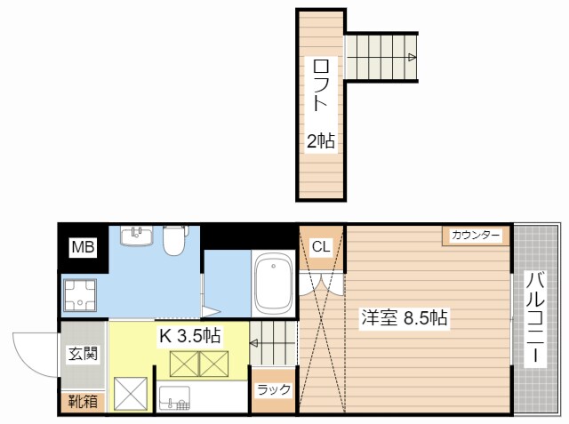 間取り図 エアフォルク21