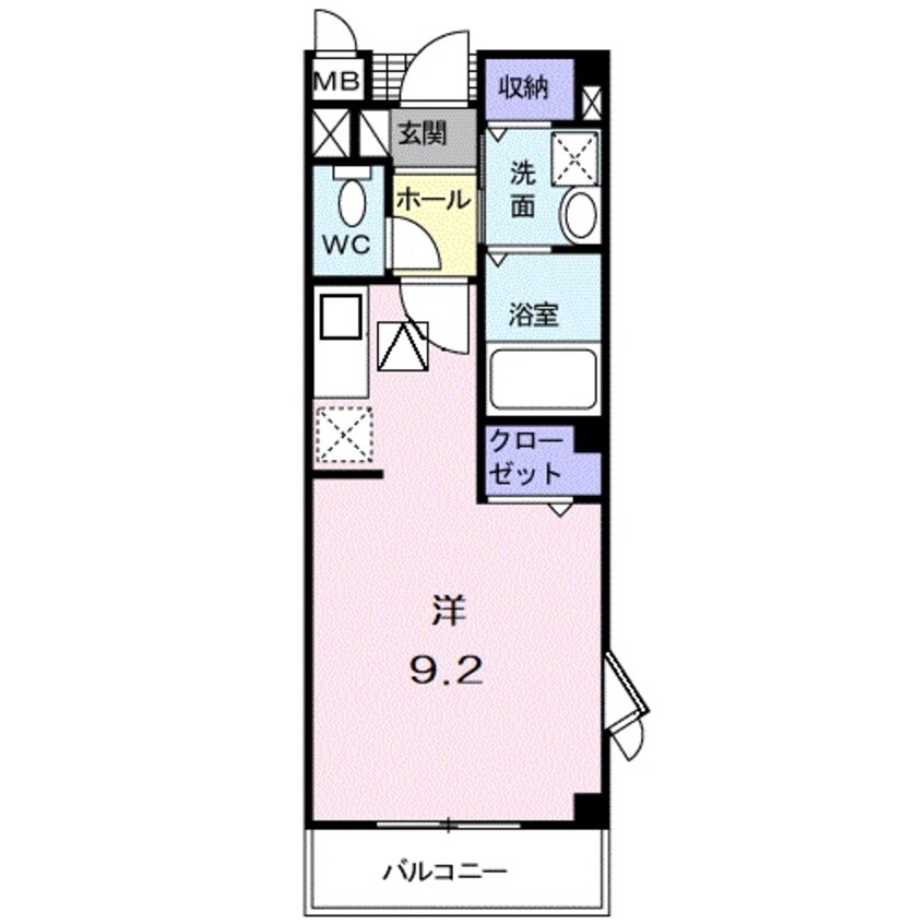 間取図 メゾン　カルム