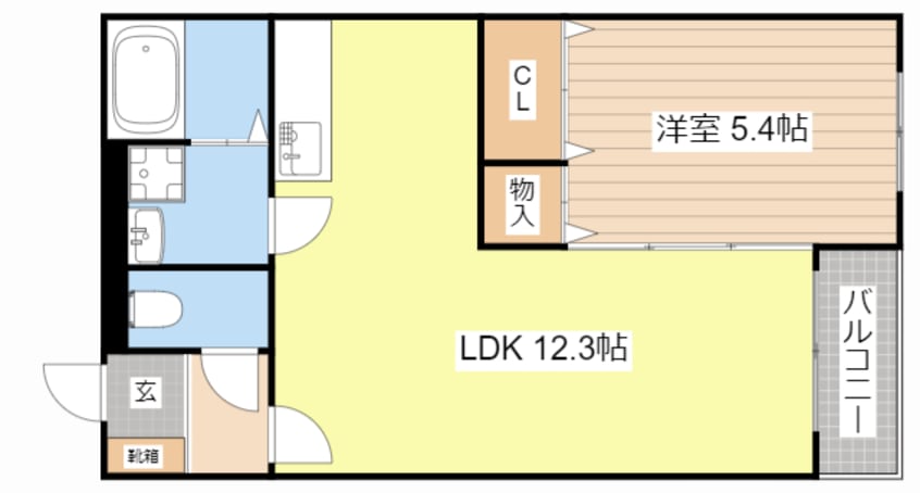 間取図 Anesis守山Ⅲ
