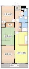 ピュアＩＮＮ２１ 3LDKの間取り