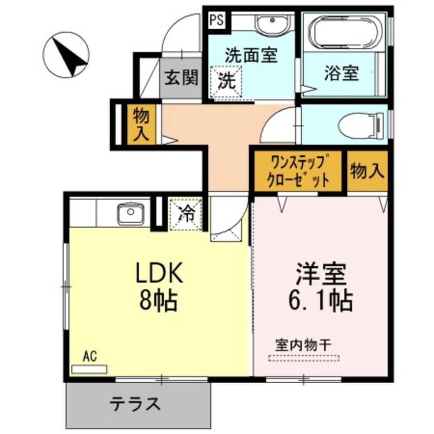 間取図 ＥＡＳＴ　ＮＯＮＡＭＩ拾参番館