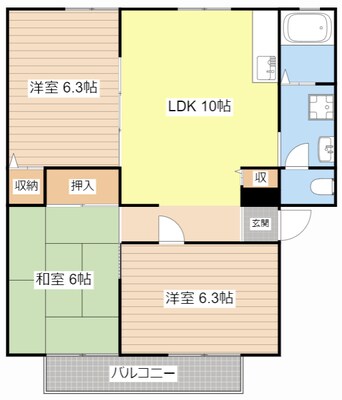 間取図 サンガーデン280
