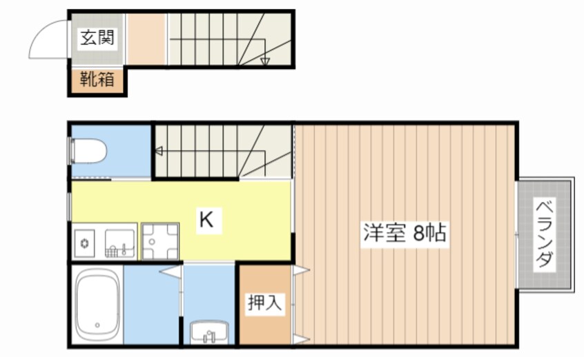 間取図 菅谷ハイツ