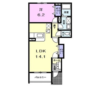 間取図 トゥー・ル・モンド