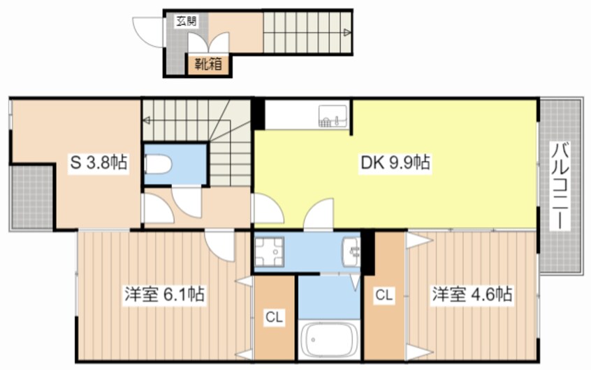 間取図 シャルマンハウス