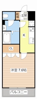 ハピネスATの間取図