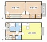 ミラージュ 2LDKの間取り