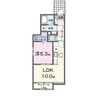 Ｏａｋ・Ｓｅｒｉｏ 1LDKの間取り