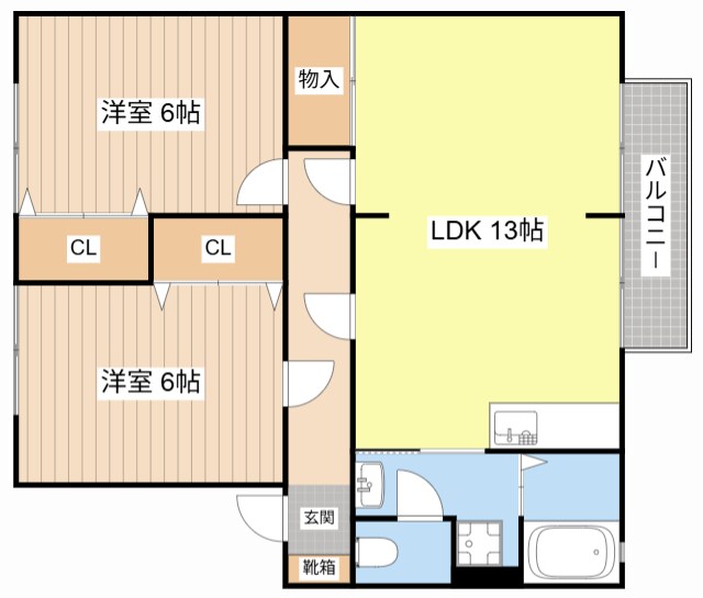 間取り図 サンガーデン高穂