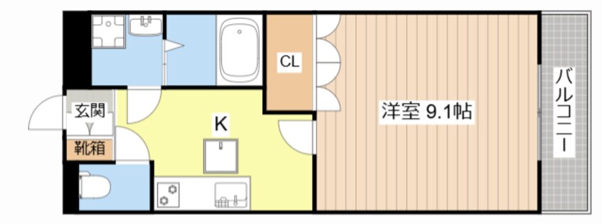 間取図 プレッソ　リーバ