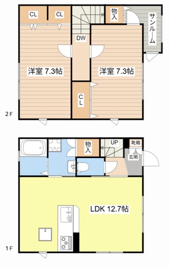 間取図 ミツワスクエア