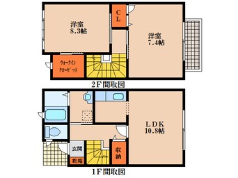 間取図 フラッシング　ウィンズ