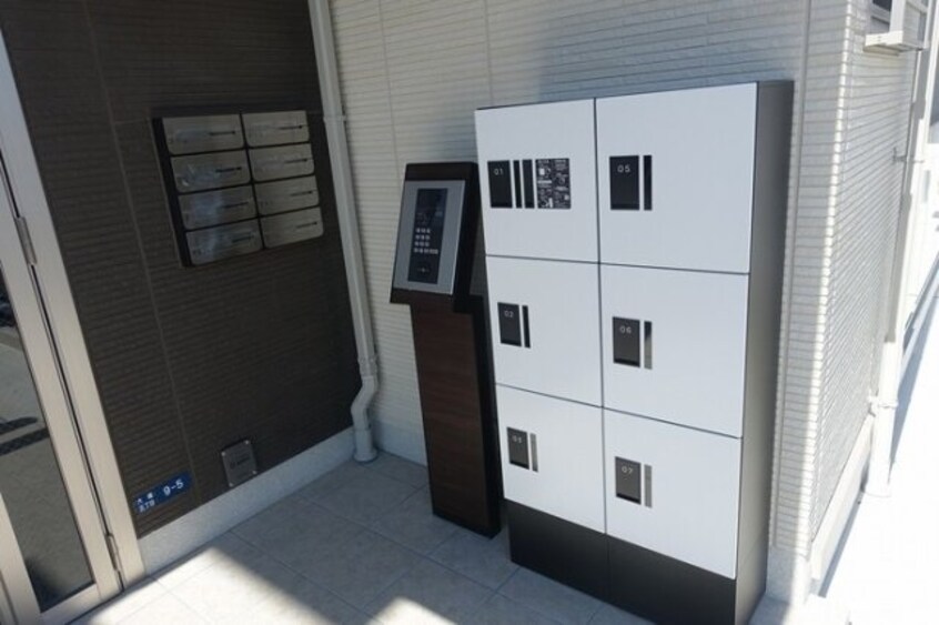 オートロック・宅配ＢＯＸ完備 プティペル