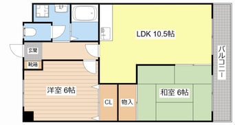 間取図 エスポワールASAHI