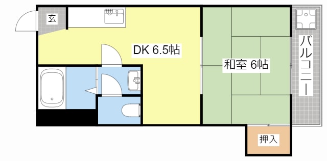 間取り図 サンハイツ甚