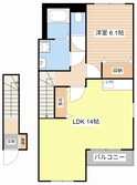 メープルコートの間取図