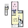 フォレストコート　Ⅱ 1LDKの間取り