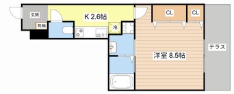 間取図 R-6Court