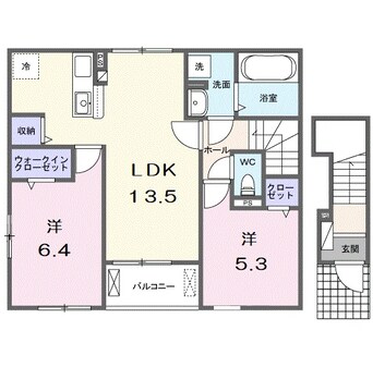 間取図 グレース　プルミエ