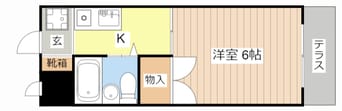 間取図 サンハイツ峯