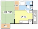 ハイツ・アルファの間取図